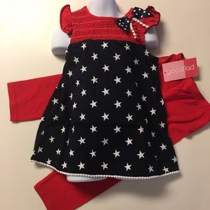 👒Good Lad👒 2 pc dress with leggings